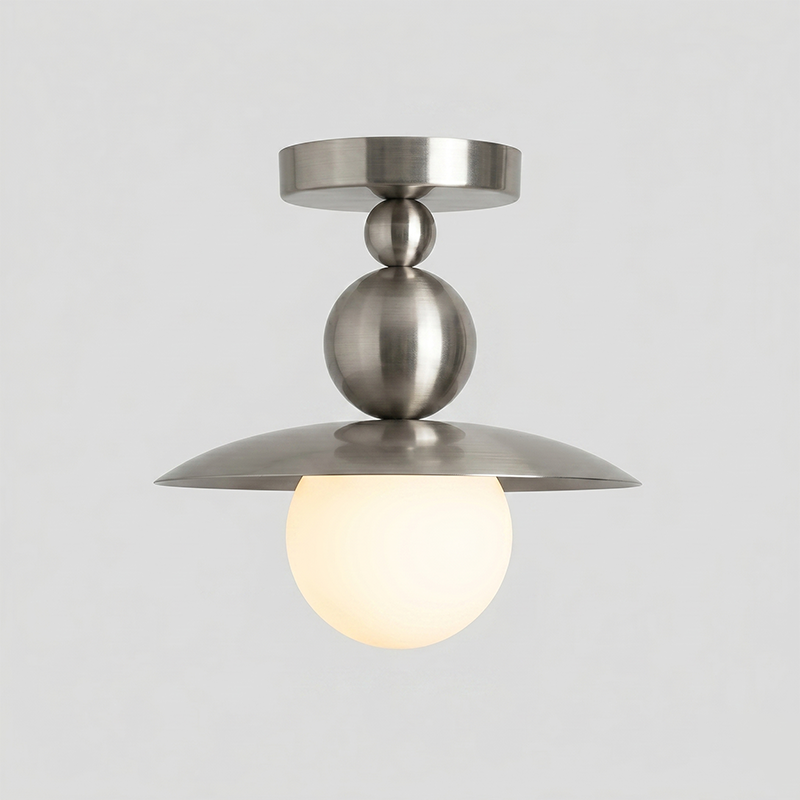 Clairfield Alabaster Flush Mount Ceiling Light