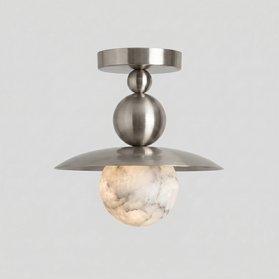 Clairfield Alabaster Flush Mount Ceiling Light