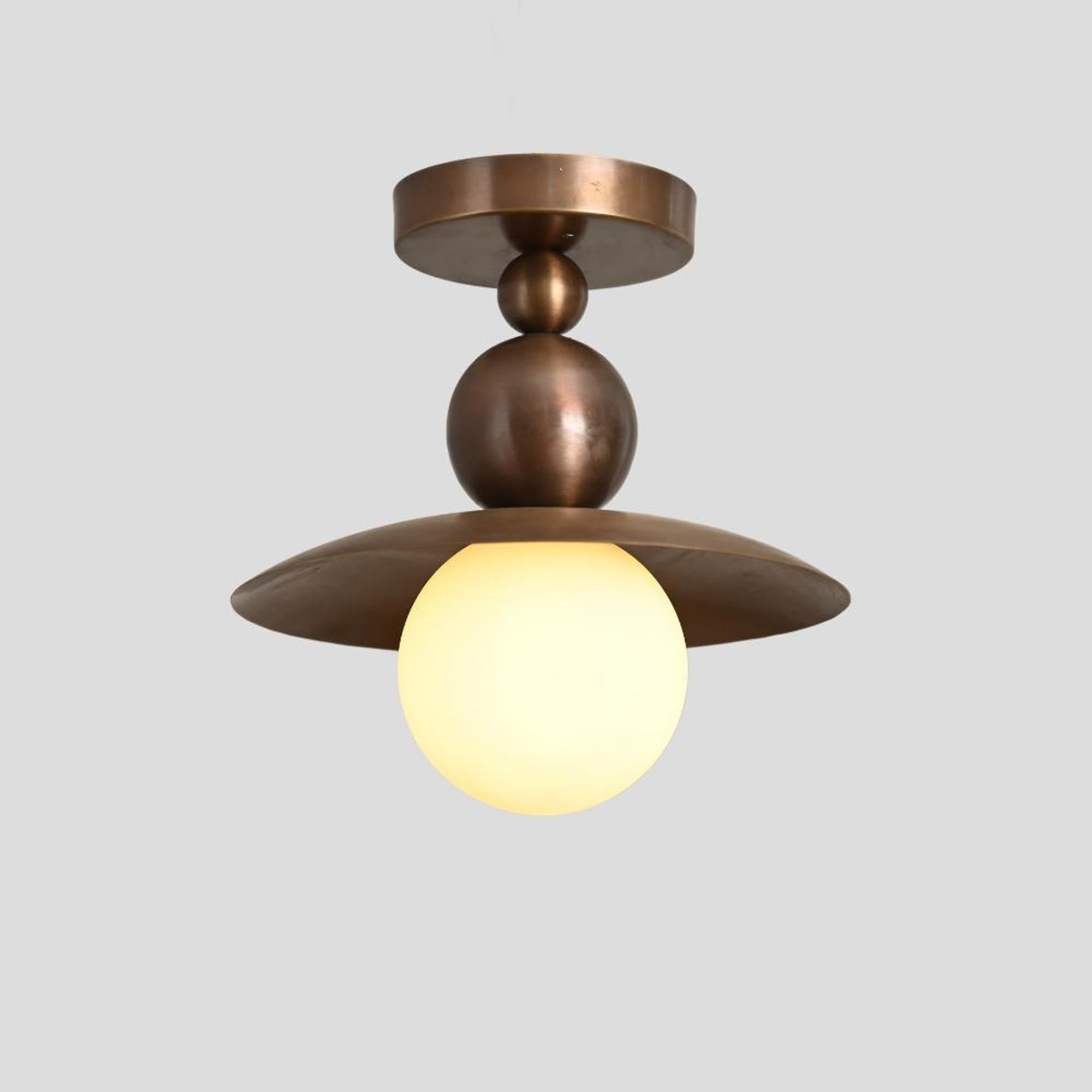 Clairfield Alabaster Flush Mount Ceiling Light
