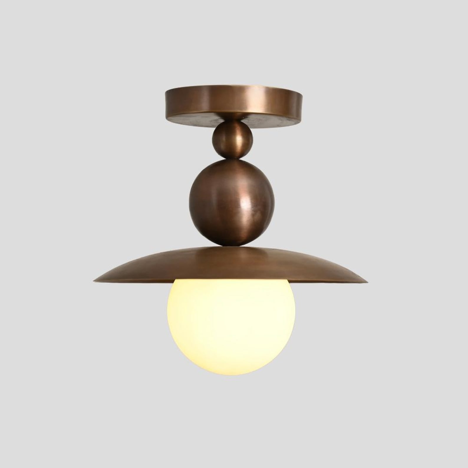 Clairfield Alabaster Flush Mount Ceiling Light