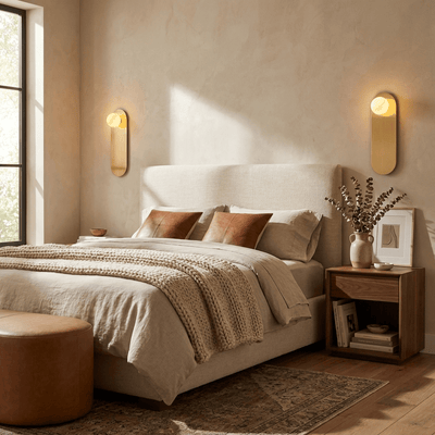 Albivise Spanish Alabaster Wall Sconce