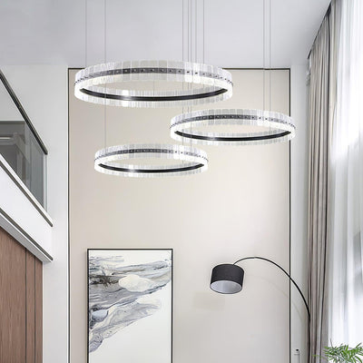 Kynell Chandelier Saturno LED with Acrylic Blocks