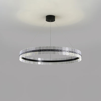 Kynell Chandelier Saturno LED with Acrylic Blocks