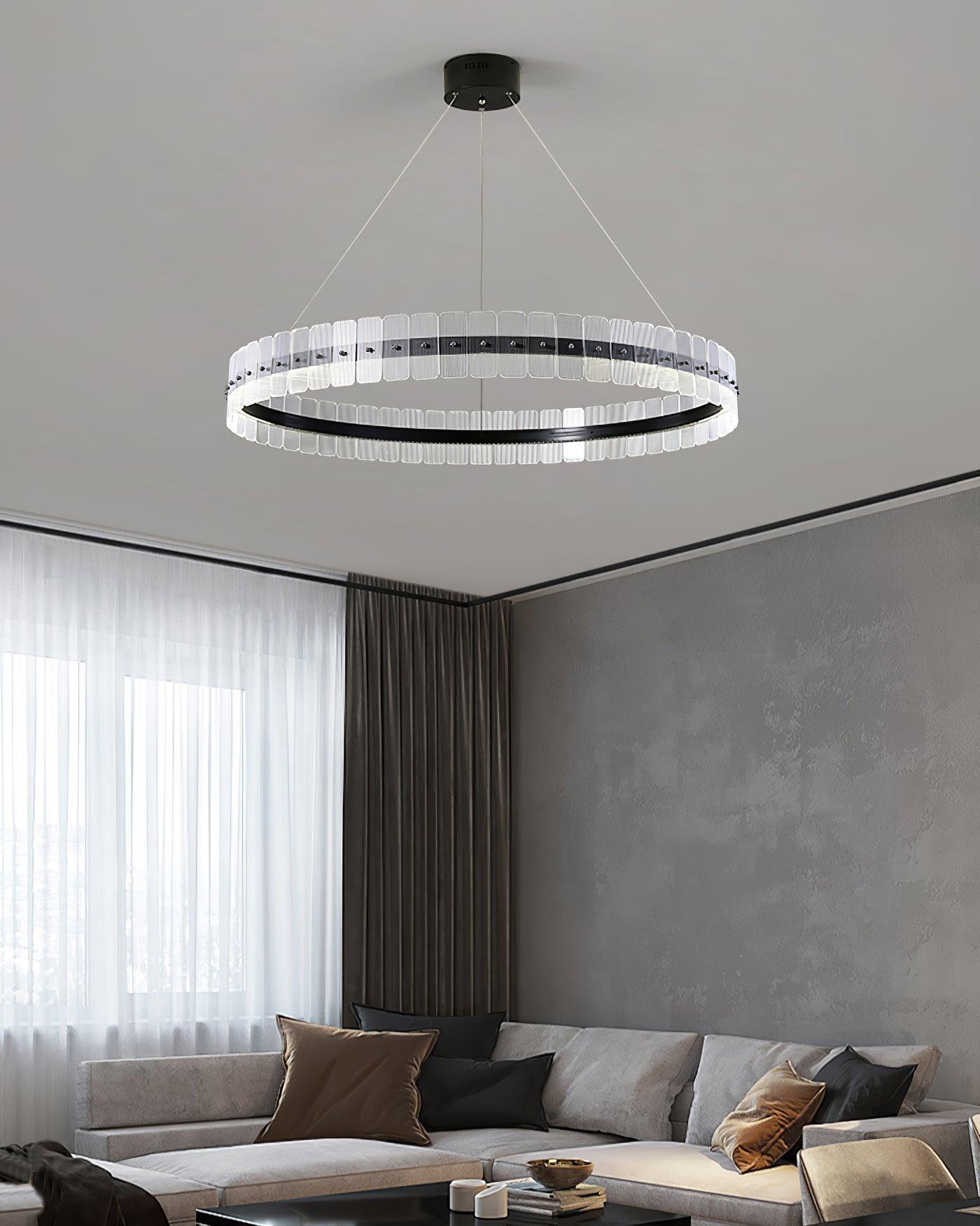 Kynell Chandelier Saturno LED with Acrylic Blocks