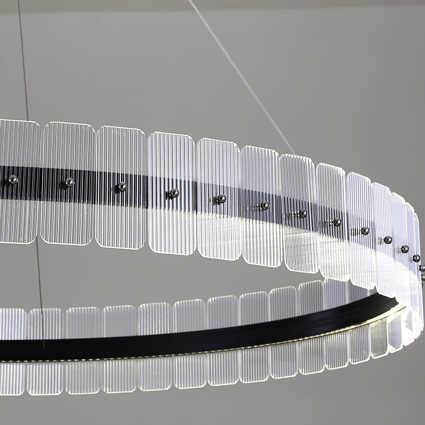 Kynell Chandelier Saturno LED with Acrylic Blocks