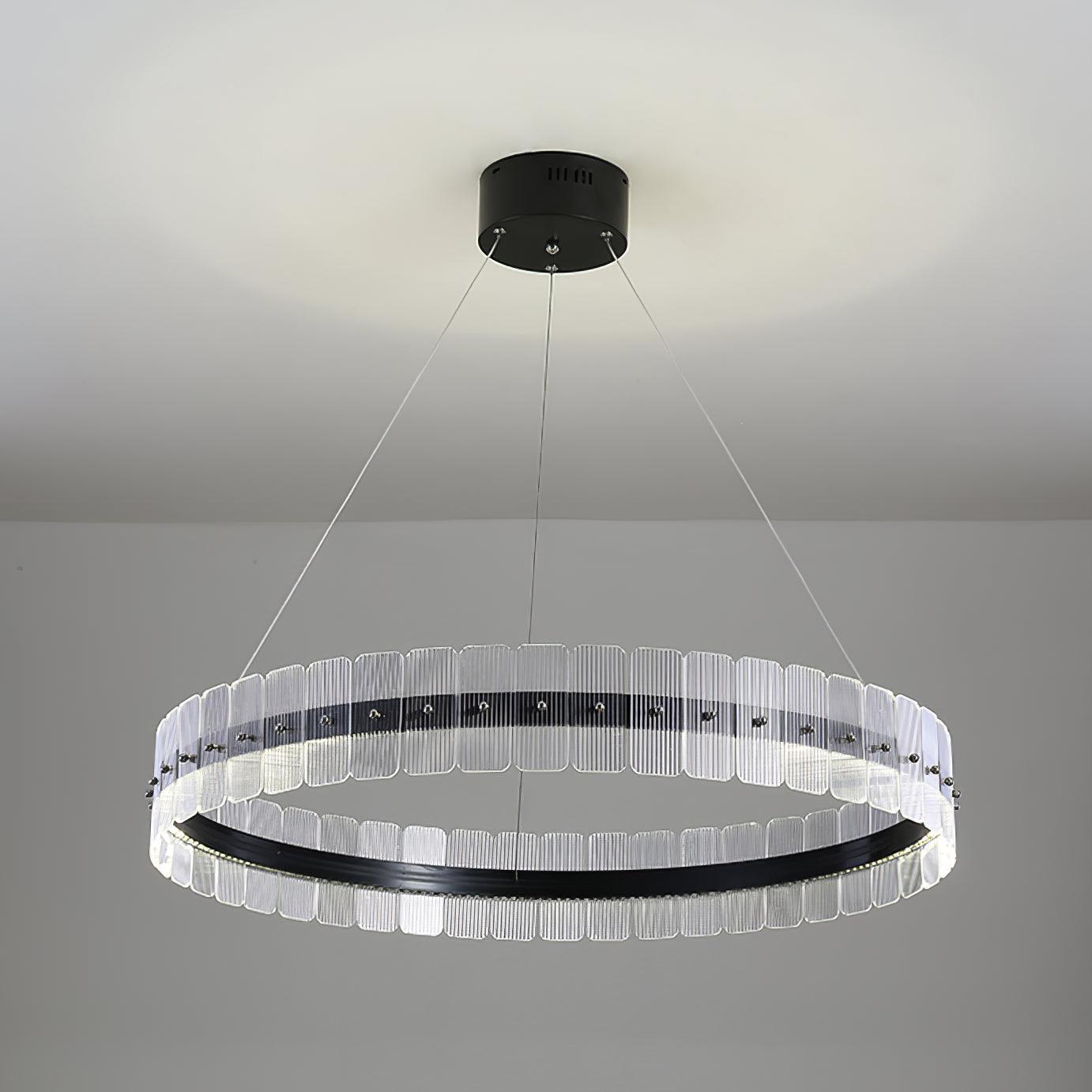 Kynell Chandelier Saturno LED with Acrylic Blocks