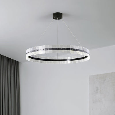 Kynell Chandelier Saturno LED with Acrylic Blocks