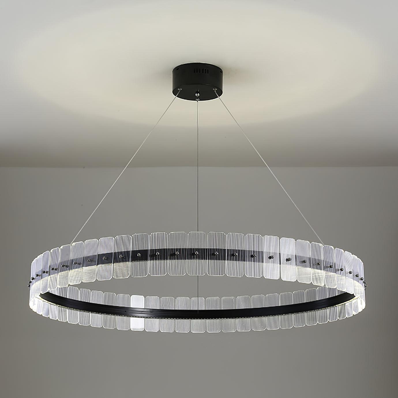 Kynell Chandelier Saturno LED with Acrylic Blocks