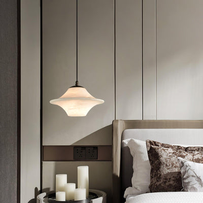 Elvina Alabaster Pendant Light