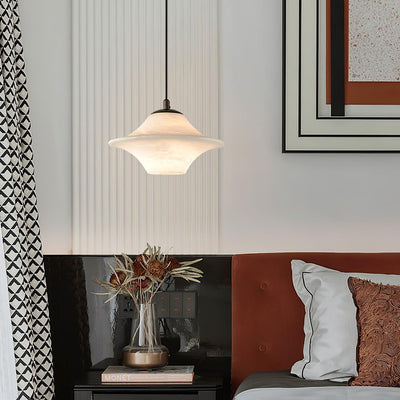 Elvina Alabaster Pendant Light