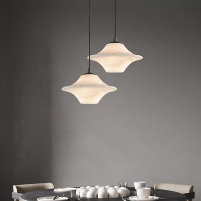 Elvina Alabaster Pendant Light