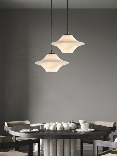 Elvina Alabaster Pendant Light
