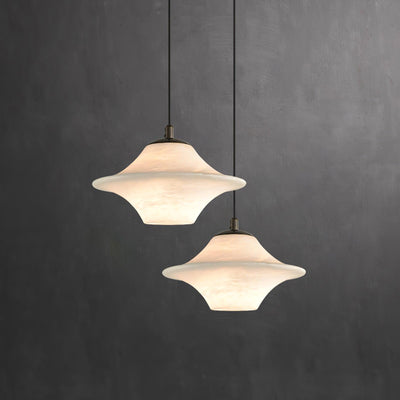 Elvina Alabaster Pendant Light