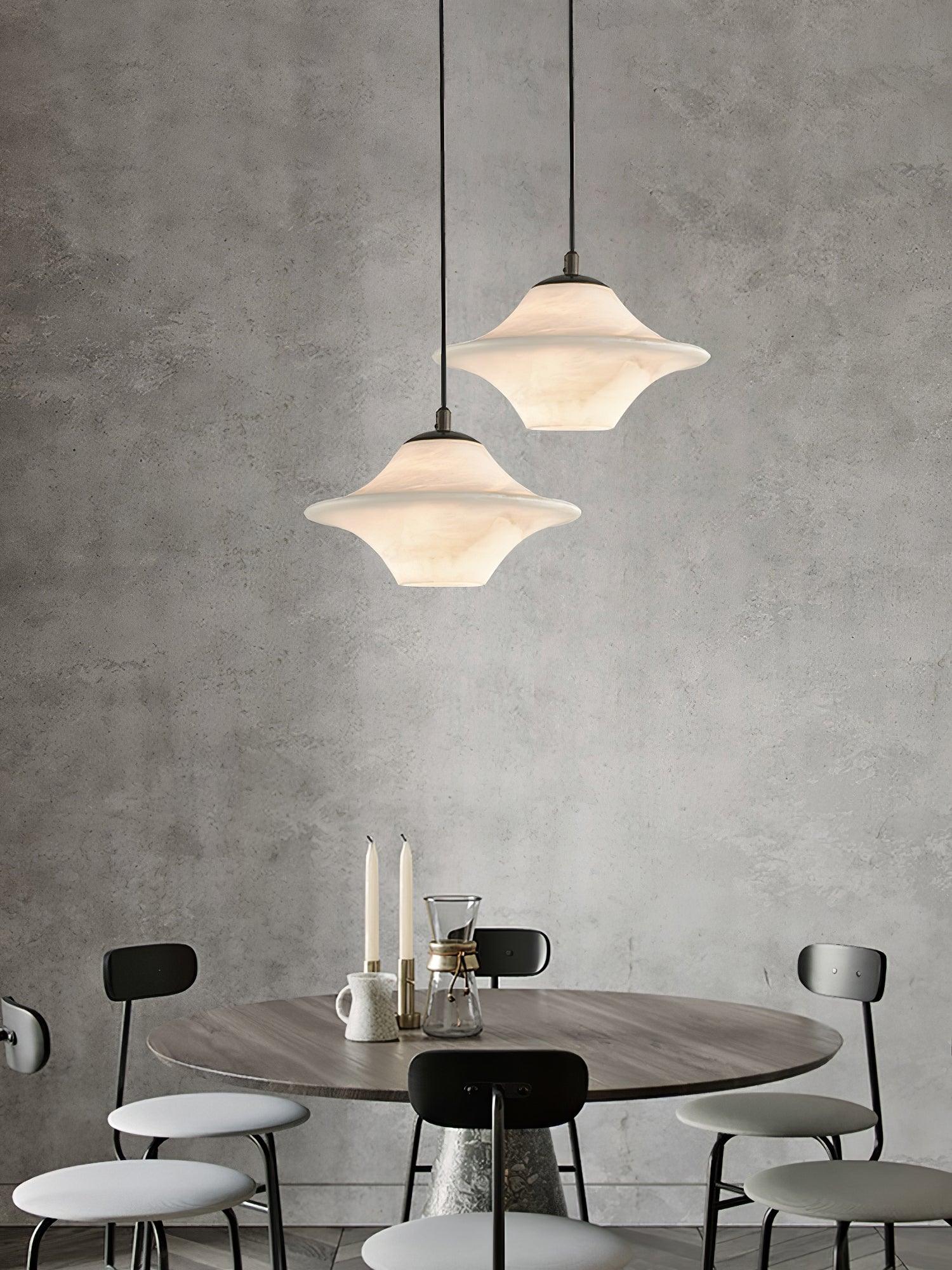Elvina Alabaster Pendant Light