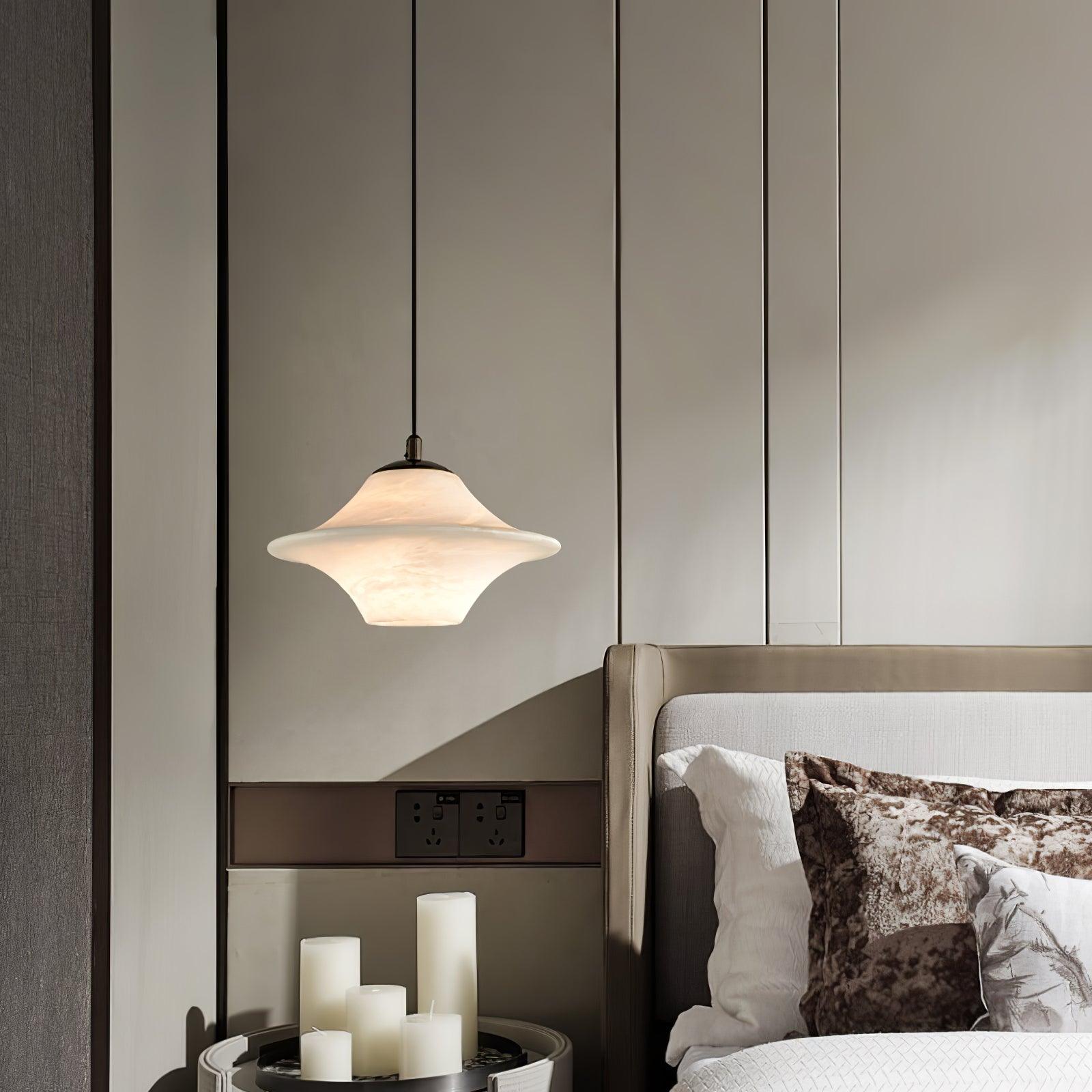 Elvina Alabaster Pendant Light
