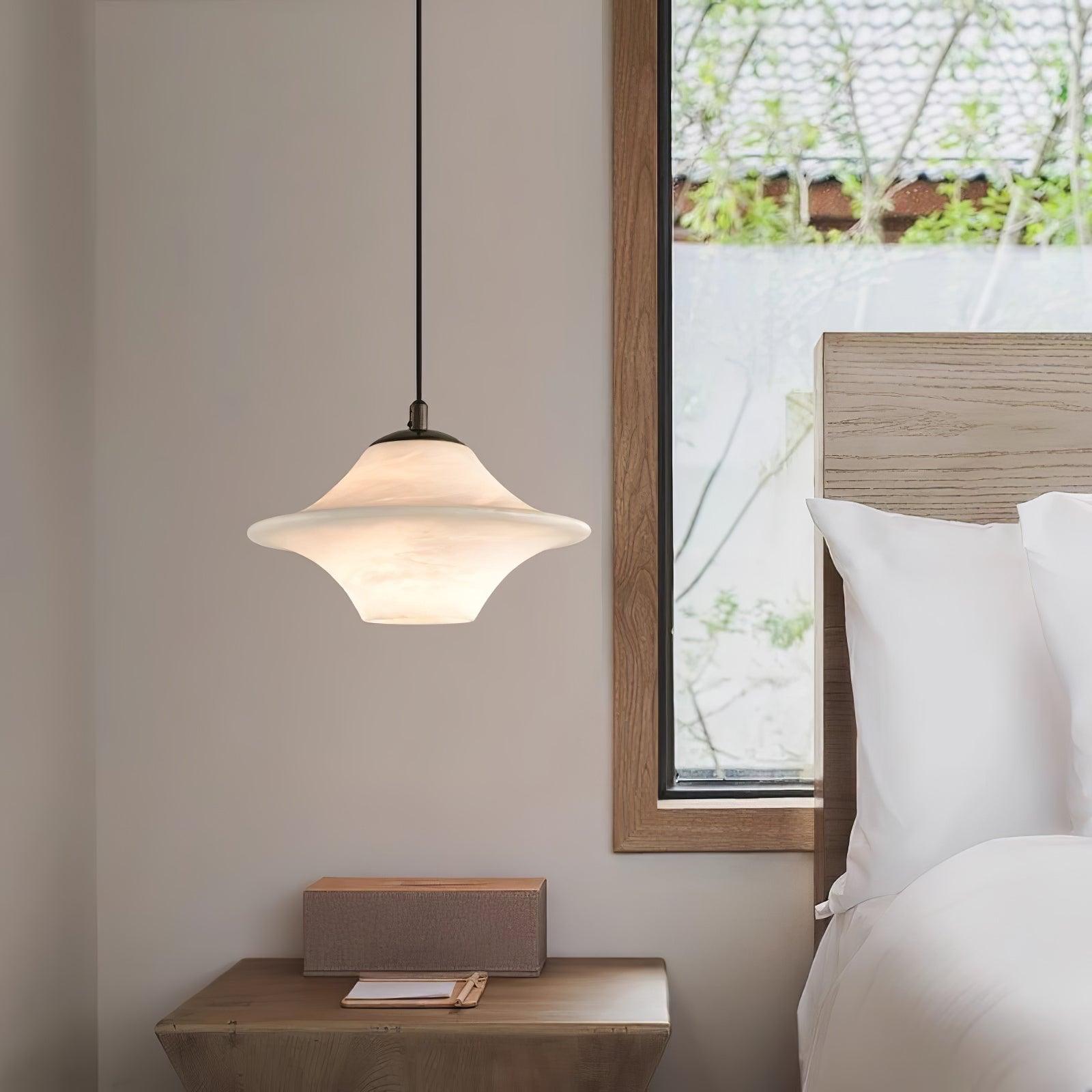 Elvina Alabaster Pendant Light