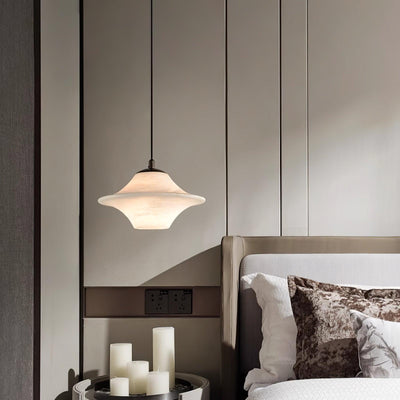 Elvina Alabaster Pendant Light