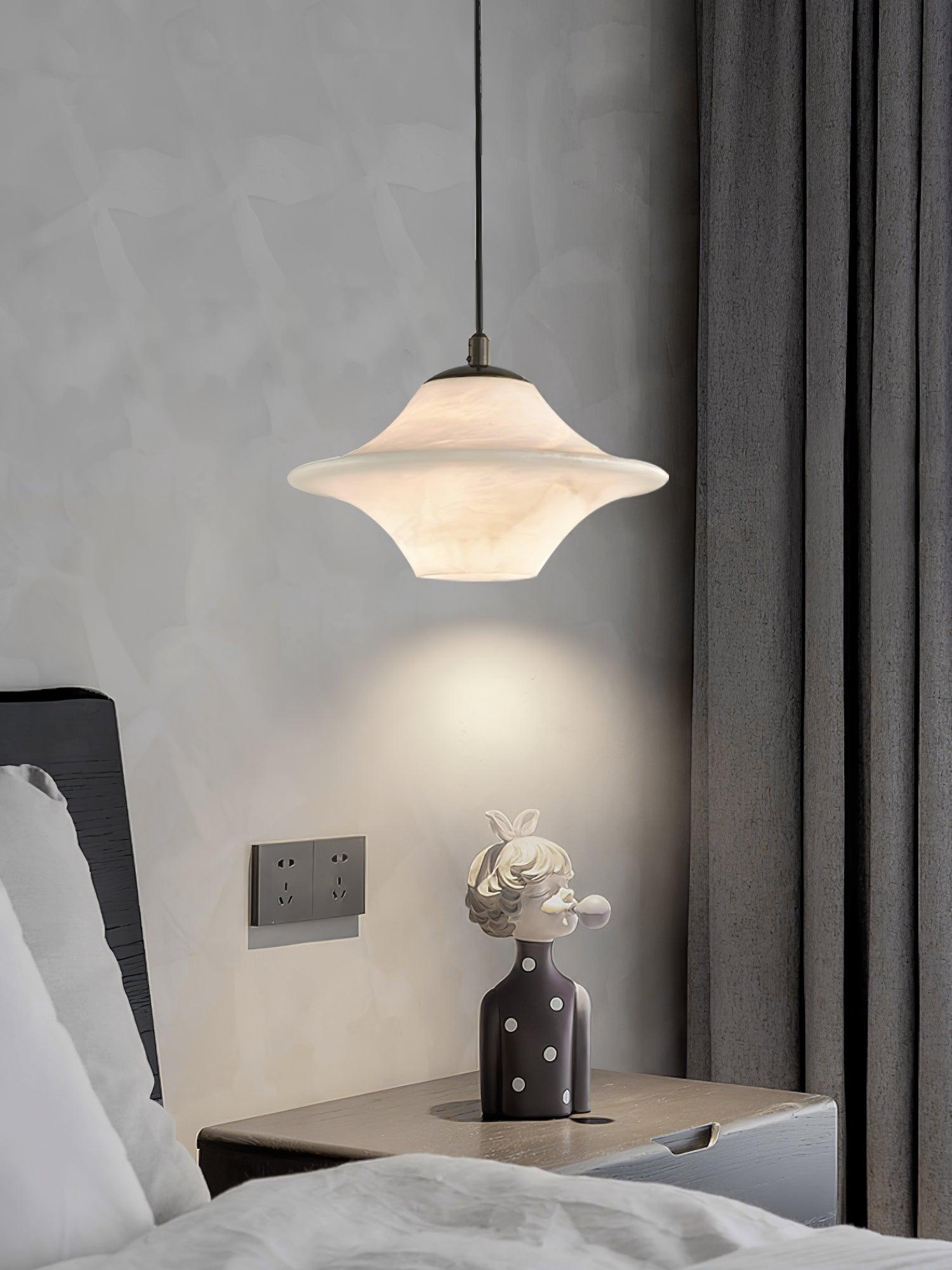 Elvina Alabaster Pendant Light