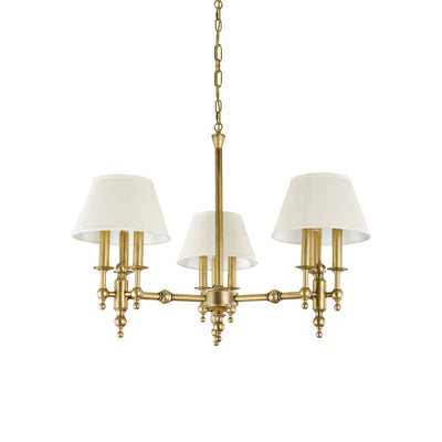 Comarion Vintage Traditional Chandelier - Neutral Decor