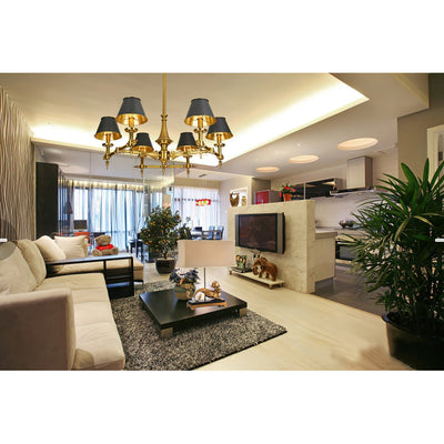 Comarion Vintage Traditional Chandelier - Neutral Decor