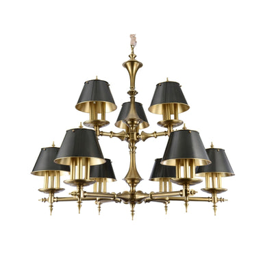 Comarion Vintage Traditional Chandelier - Neutral Decor