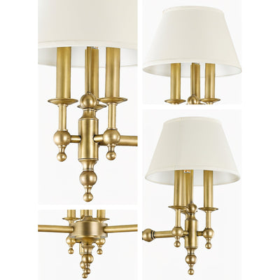 Comarion Vintage Traditional Chandelier - Neutral Decor