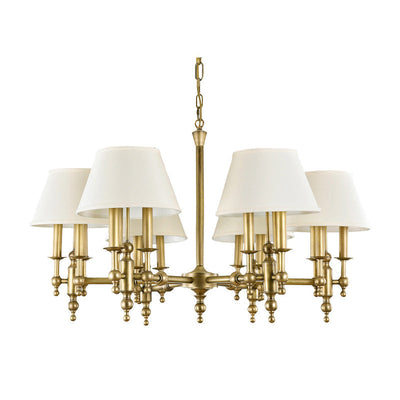 Comarion Vintage Traditional Chandelier - Neutral Decor