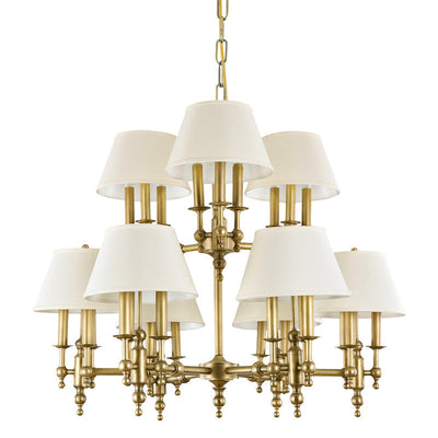 Comarion Vintage Traditional Chandelier - Neutral Decor