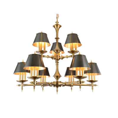Comarion Vintage Traditional Chandelier - Neutral Decor