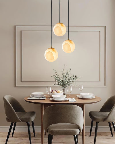 Nivenia Alabaster Pendant Light