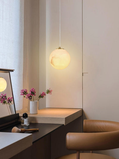 Nivenia Alabaster Pendant Light