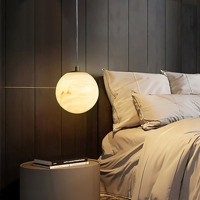 Nivenia Alabaster Pendant Light