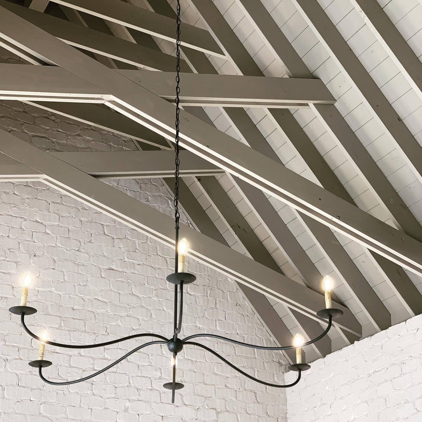 Calderview Iron Chandelier