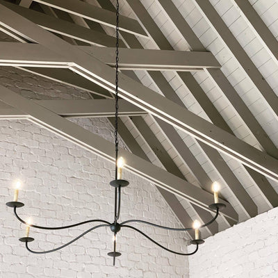 Calderview Iron Chandelier