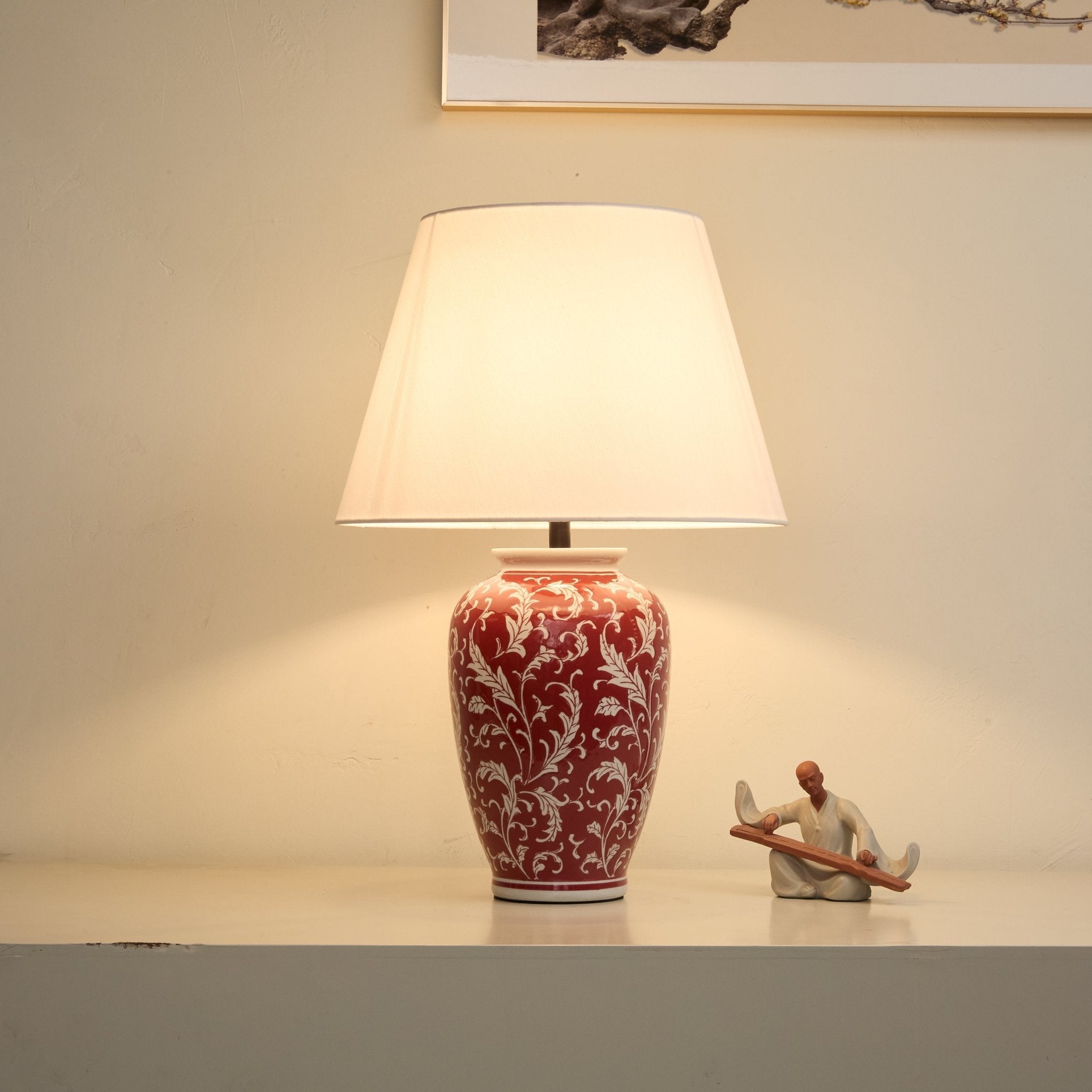 Ceraeria Vine Ceramic Table Lamp