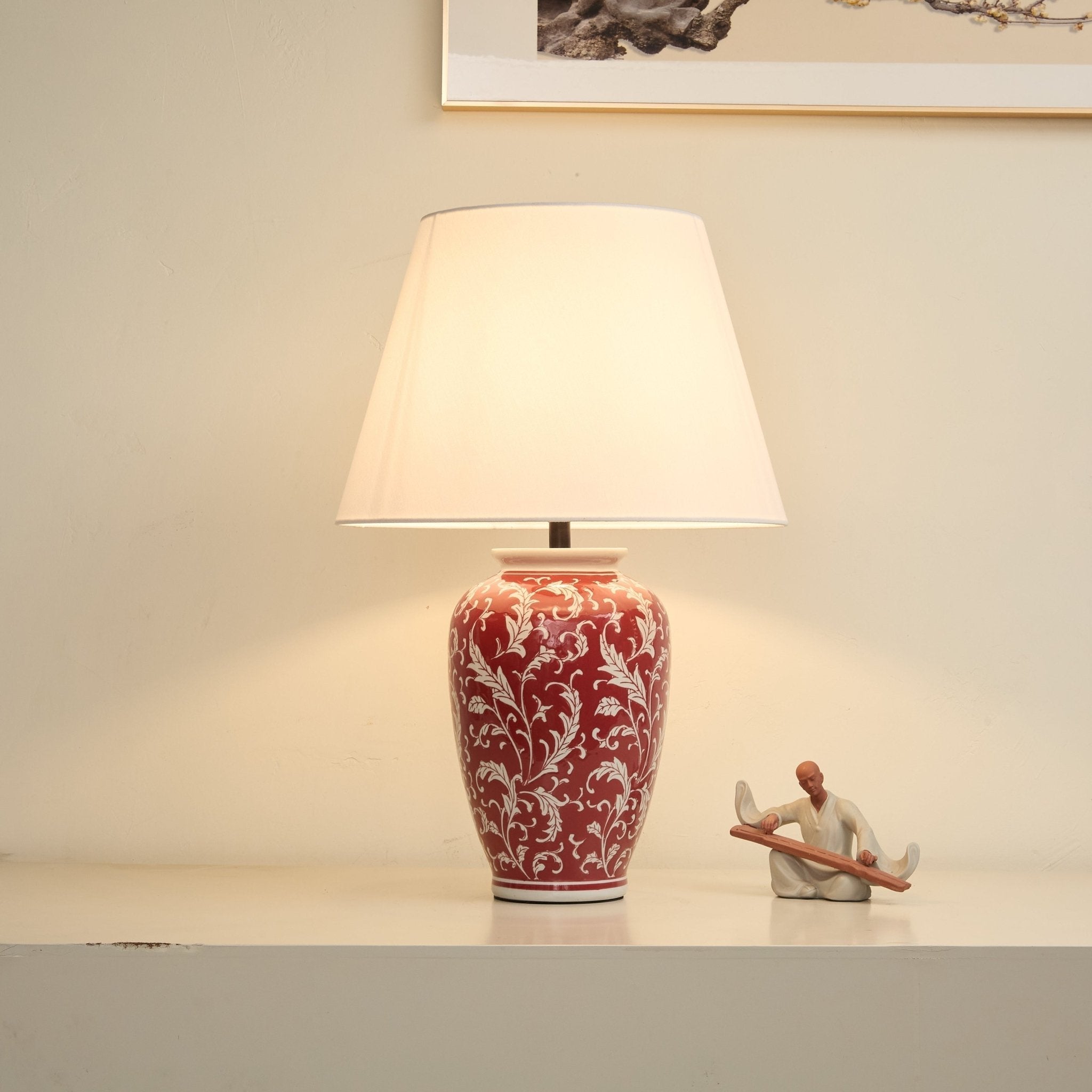 Ceraeria Vine Ceramic Table Lamp