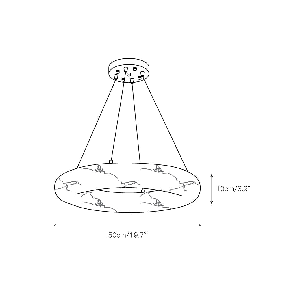 Niverissa Alabaster Chandelier