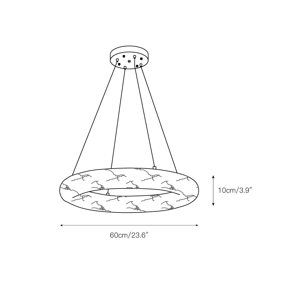 Niverissa Alabaster Chandelier