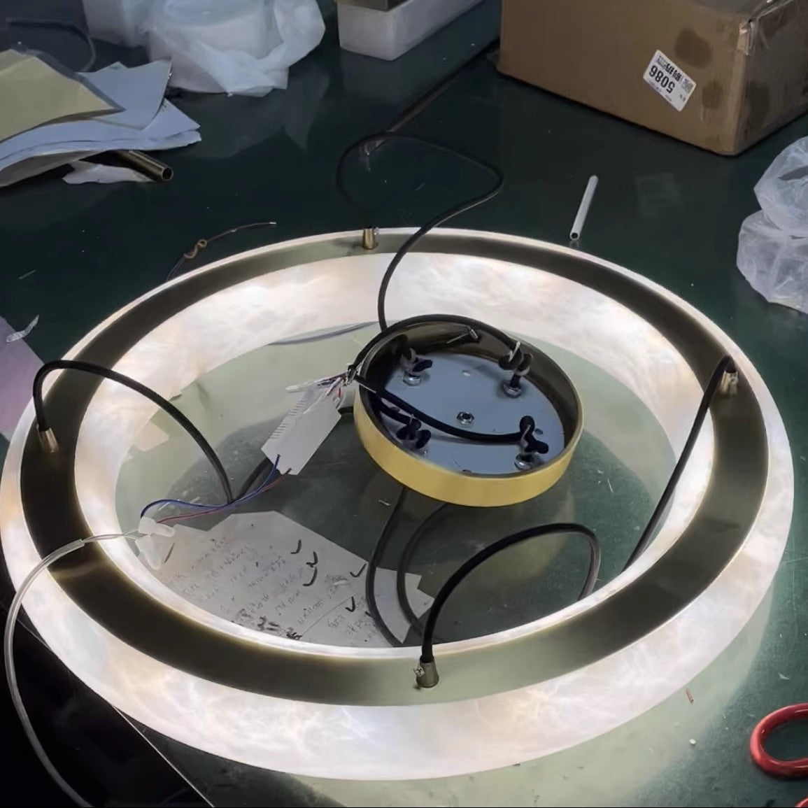 Niverissa Alabaster Chandelier