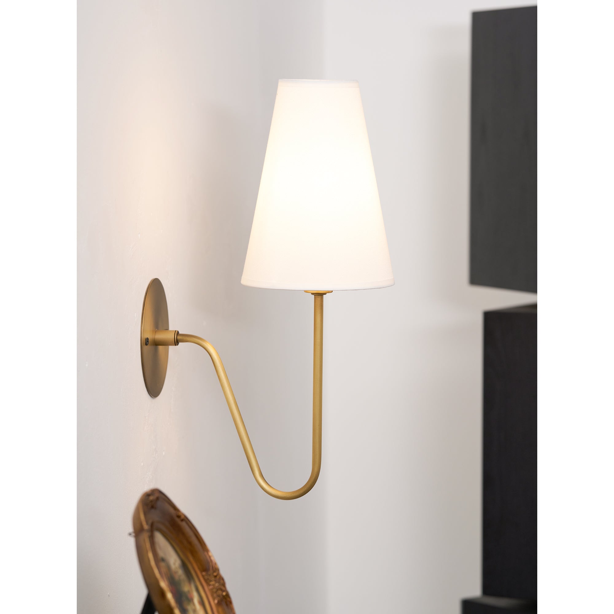 Nerafield Brass Indoor Wall Light