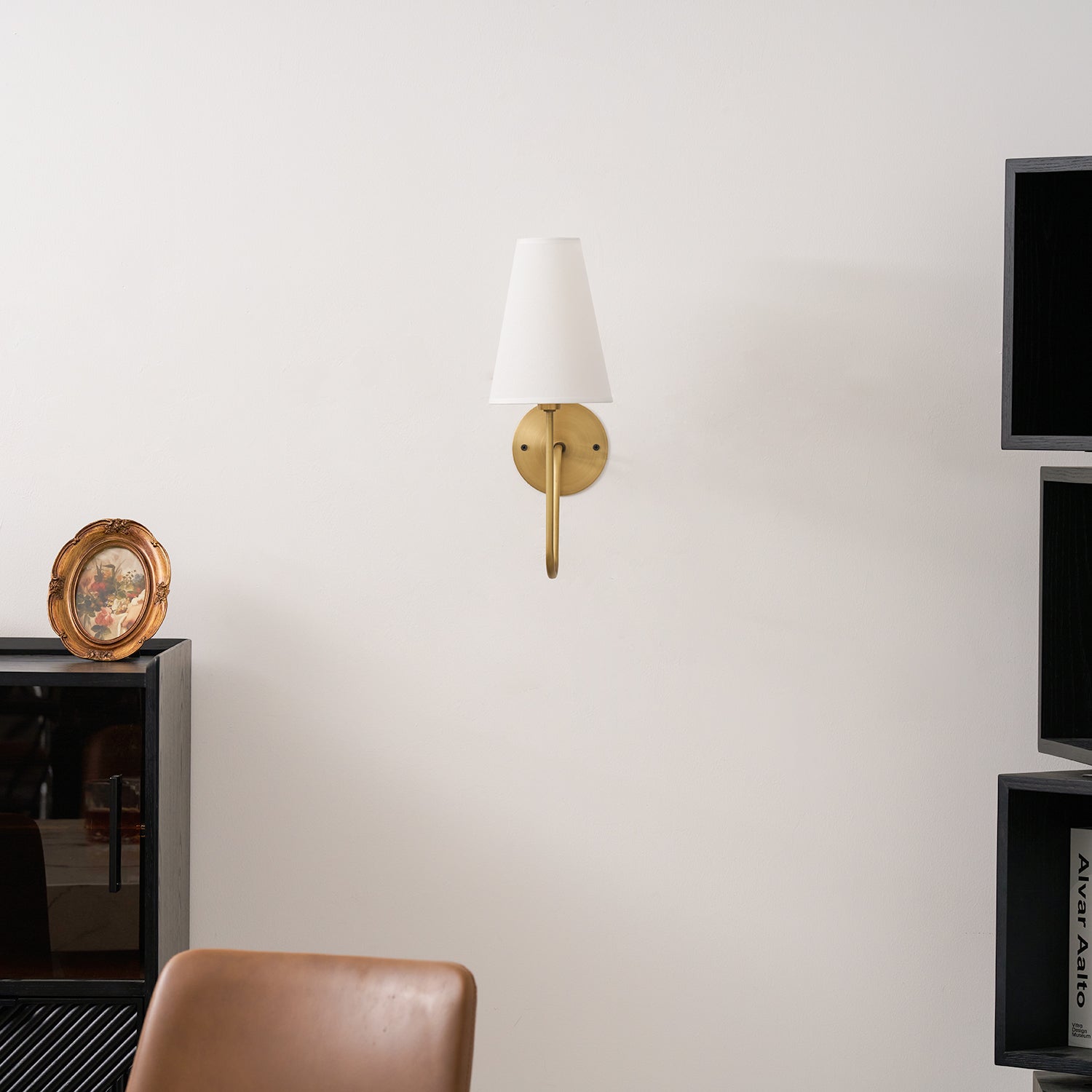 Nerafield Brass Indoor Wall Light