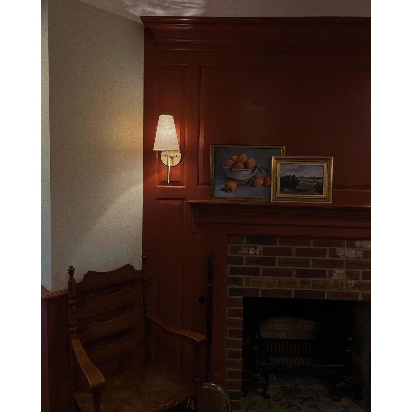 Nerafield Brass Indoor Wall Light