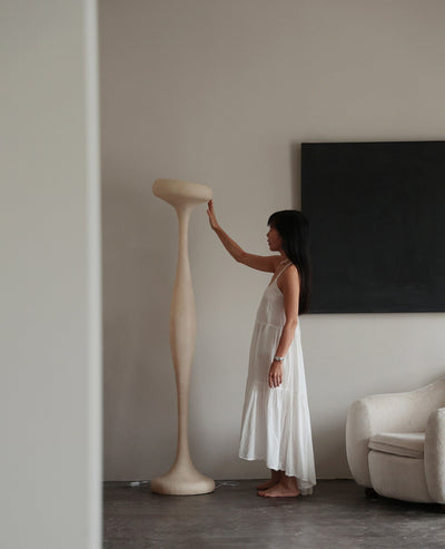 Sorenne Sculptural Tall Floor Lamp