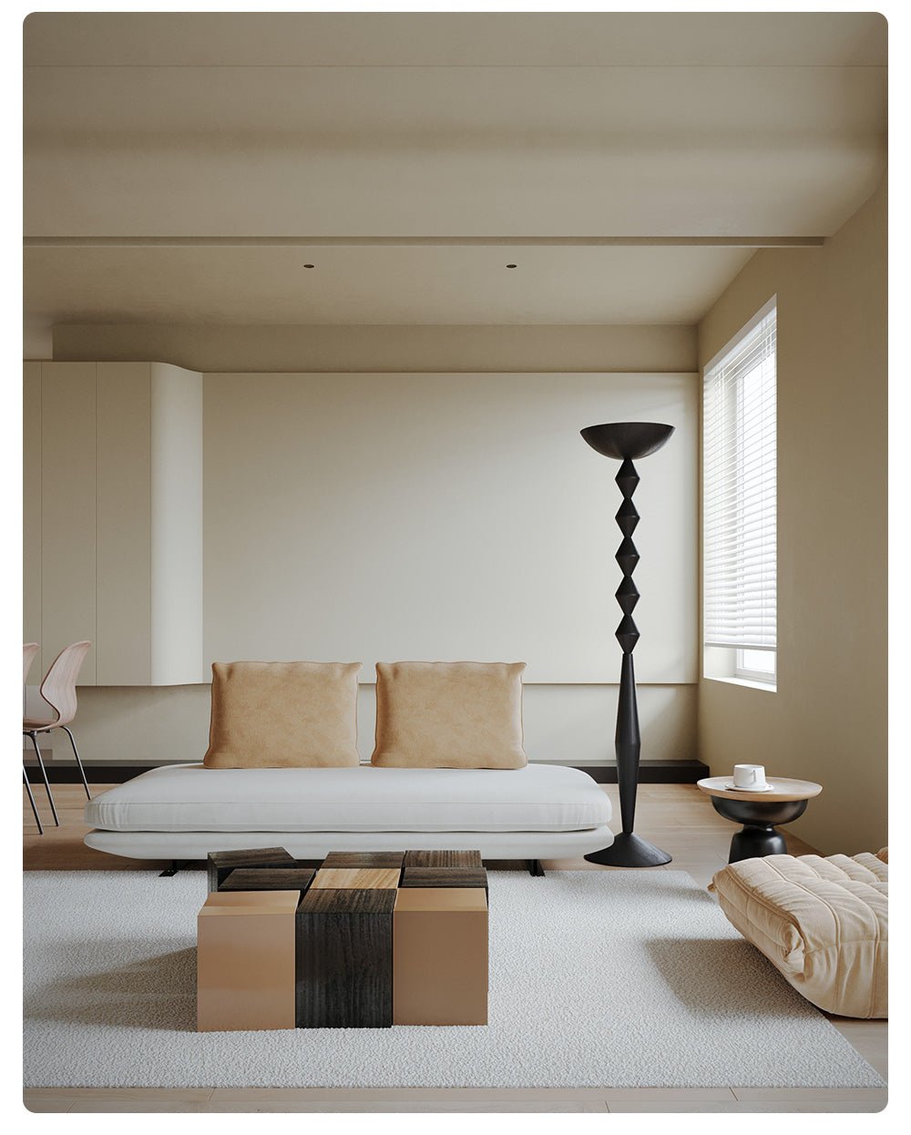 Mirivette Sculptural Floor Lamp