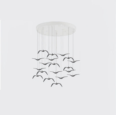 Ivoren Pendant Lamp Bird Wings for Living Room