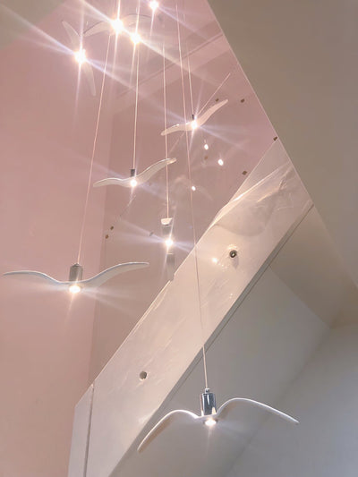 Ivoren Pendant Lamp Bird Wings for Living Room