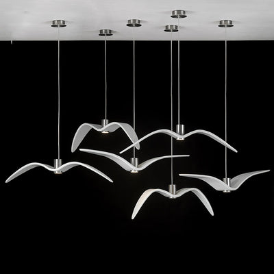 Ivoren Pendant Lamp Bird Wings for Living Room