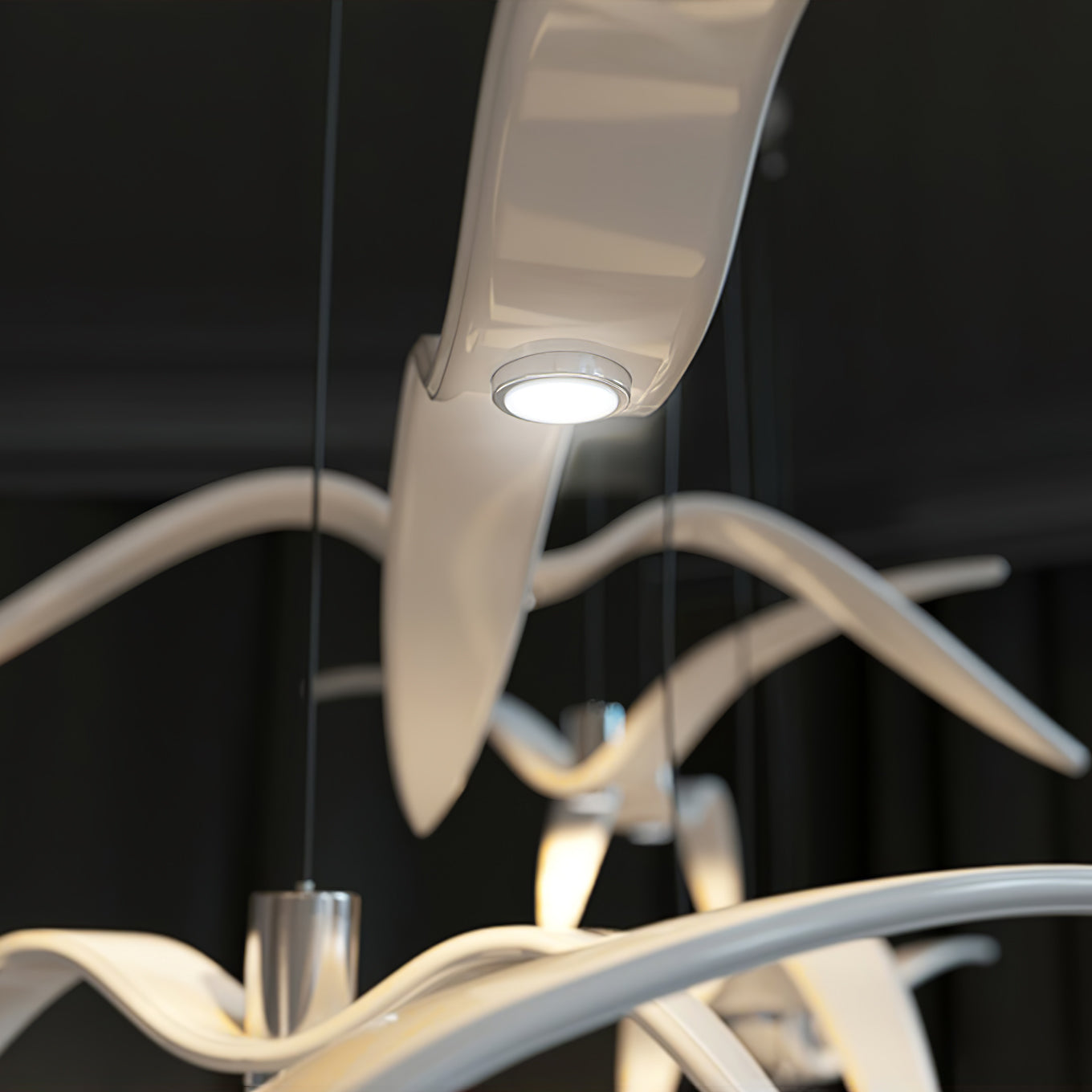 Ivoren Pendant Lamp Bird Wings for Living Room