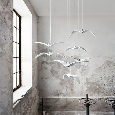 Ivoren Pendant Lamp Bird Wings for Living Room