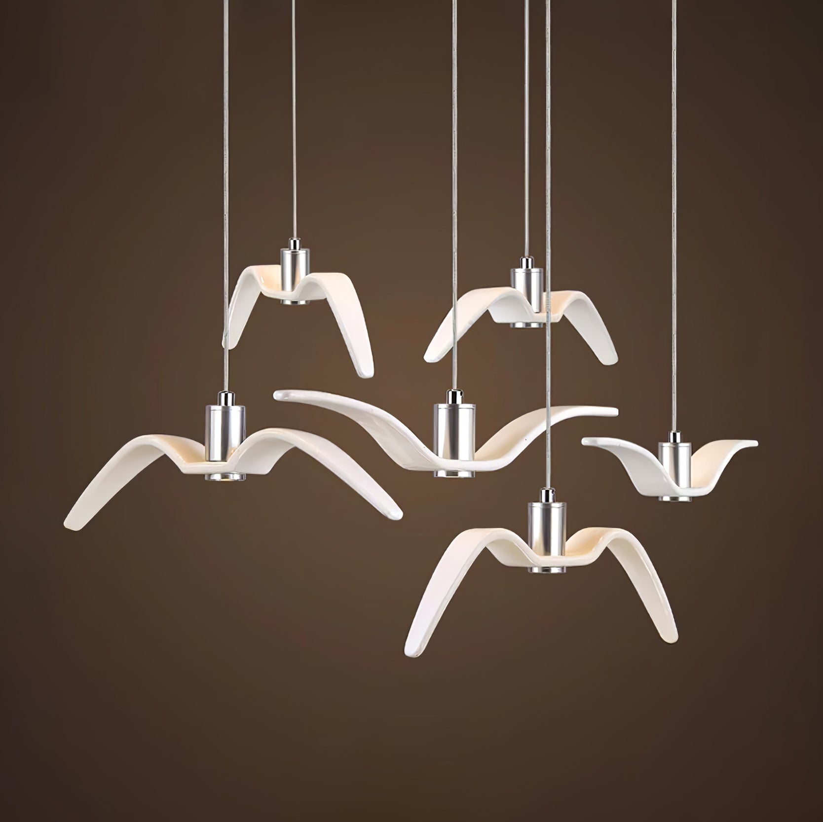 Ivoren Pendant Lamp Bird Wings for Living Room